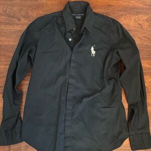 Ralph Lauren Black Women's Button Down Shirt